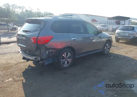 2017 Nissan Pathfinder Sl z USA, uszkodzony, nr VIN 5N1DR2MN0HC681730